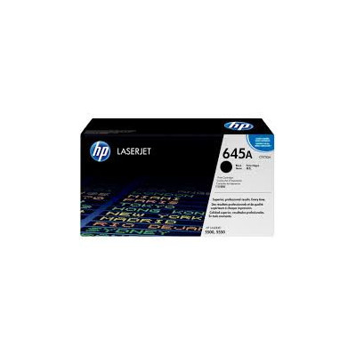 toner hp 645a black original laserjet cartridge