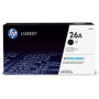 toner hp 26a black original laserjet cartridge