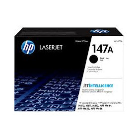 toner hp 147a black laserjet cartridge 10 500 pages pour m610, m611, m612, mfp m635, mfp m636