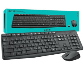 clavier + souris s/f wirless logitech mk235