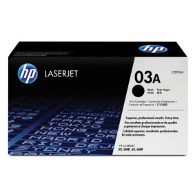 toner hp 03a black original laserjet cartridge