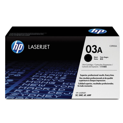 toner hp 03a black original laserjet cartridge