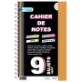 cahier universite 9 sujets 432p a4 70g 5x5 bleu marine 7312 tva 0%