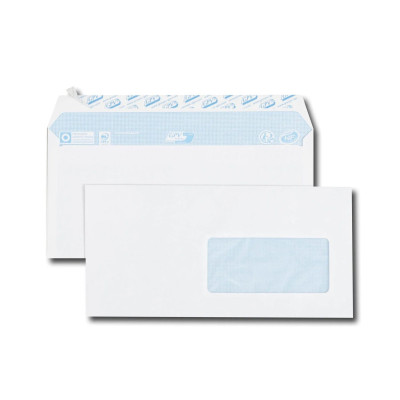 enveloppe blanche af 11/22 90g tk