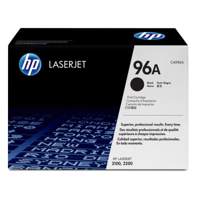 toner hp 96a black original laserjet cartridge