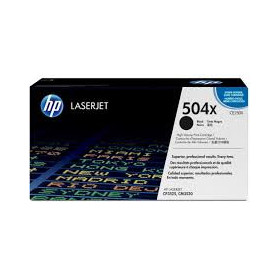toner hp 504x high yield black original laserjet cartridge