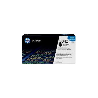 toner hp 504x high yield black original laserjet cartridge