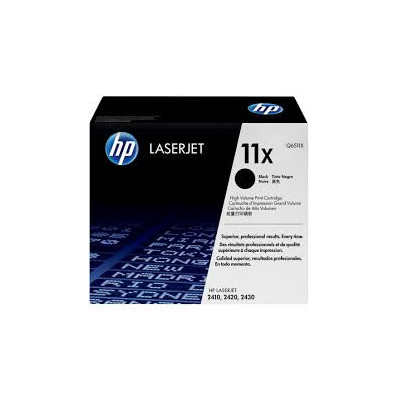 toner hp 11x high yield black original laserjet cartridge