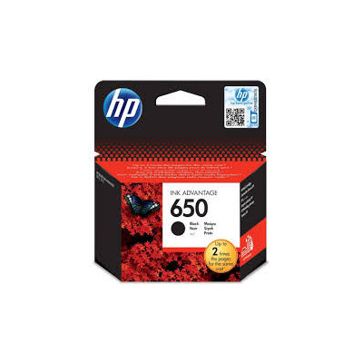 cartouche d’encre hp 650 black original