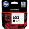 cartouche d’encre hp 653 black original pour dj ia 6075 6475