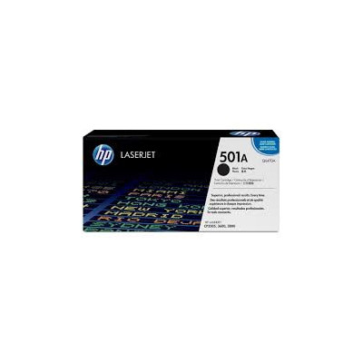 toner hp 501a black original laserjet cartridge